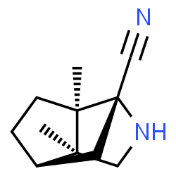 1,4-Methanocyclopenta[c]pyrrole-1(2H)-carbonitrile,hexahydro-3a,6a-dimethyl-,(1R,3aS,4R,6aR)-(9CI)结构式