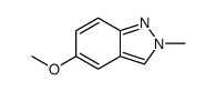 5-甲氧基-2-甲基-2H-吲唑结构式