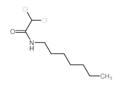 Acetamide,2,2-dichloro-N-heptyl- structure