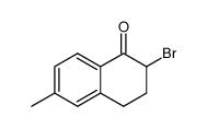 2-bromo-6-methyltetralone结构式