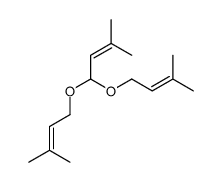 3-methyl-1,1-bis(3-methylbut-2-enoxy)but-2-ene Structure