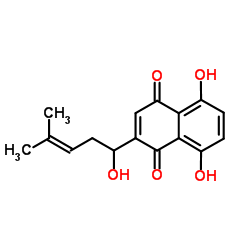 Shikonin structure