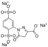 4,5-Dihydro-1-(2,5-disulfophenyl)-5-oxo-1H-pyrazole-3-carboxylic acid trisodium salt picture