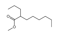 methyl 2-propyloctanoate结构式