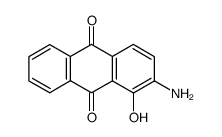 2-amino-1-hydroxy-anthraquinone结构式