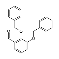 2,3-bis(phenylmethoxy)benzaldehyde Structure