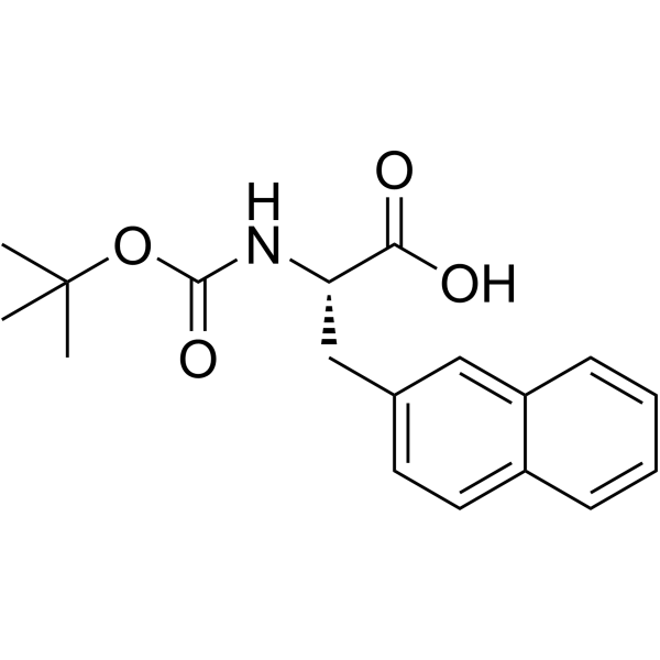 Boc-3-(2-萘基)-L-丙氨酸图片