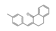 (2E)-2-[(4-methylphenyl)methylidene]-3,4-dihydronaphthalen-1-one Structure