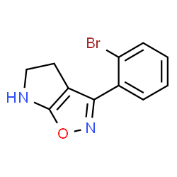 4H-Pyrrolo[3,2-d]isoxazole,3-(2-bromophenyl)-5,6-dihydro-(9CI)结构式