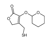 4-(oxan-2-yloxy)-3-(sulfanylmethyl)-2H-furan-5-one Structure