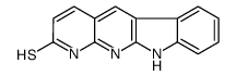 1,10-dihydroindolo[2,3-b][1,8]naphthyridine-2-thione结构式