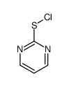 2-Pyrimidinesulfenyl chloride (9CI)结构式