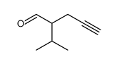 2-propan-2-ylpent-4-ynal结构式