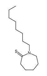 1-octylazepane-2-thione Structure