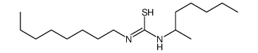 1-heptan-2-yl-3-octylthiourea Structure