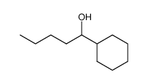 (+/-)-1-cyclohexyl-1-pentanol结构式