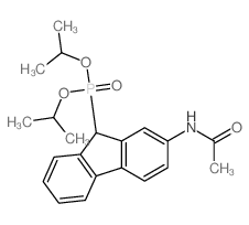 N-(9-dipropan-2-yloxyphosphoryl-9H-fluoren-2-yl)acetamide Structure