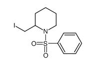 1-(benzenesulfonyl)-2-(iodomethyl)piperidine结构式
