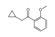 Ethanone, 2-cyclopropyl-1-(2-methoxyphenyl)- (9CI)结构式