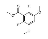 methyl 2,6-difluoro-3,5-dimethoxybenzoate structure