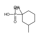 (1-amino-3-methylcyclohexyl)phosphonic acid Structure