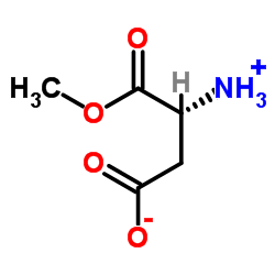 D-天冬氨酸甲酯结构式