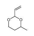 2-ethenyl-4-methyl-1,3-dioxane Structure