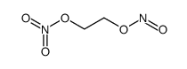 1-nitritoethan-2-ol nitrate Structure