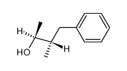 (2R*,3R*)-3-methyl-4-phenyl-2-butanol Structure
