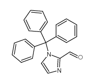 2-甲酰基-1-三苯甲基-1H-咪唑结构式