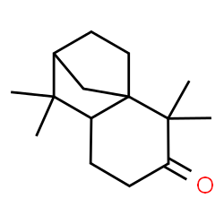 hexahydro-1,1,5,5-tetramethyl-2H-2,4a-methanonaphthalen-6(5H)-one Structure
