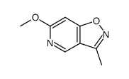 Isoxazolo[4,5-c]pyridine, 6-methoxy-3-methyl- (9CI) structure