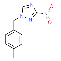 1-(4-METHYL-BENZYL)-3-NITRO-1H-[1,2,4]TRIAZOLE结构式