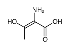 2-Butenoic acid, 2-amino-3-hydroxy- (9CI)结构式