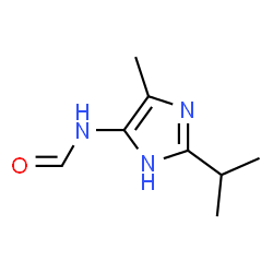 Formamide, N-[5-methyl-2-(1-methylethyl)-1H-imidazol-4-yl]- (9CI) picture