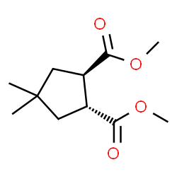1,2-Cyclopentanedicarboxylicacid,4,4-dimethyl-,dimethylester,(1R,2R)-rel-(9CI) Structure