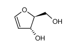 (2S,3R)-2-(hydroxymethyl)-2,3-dihydrofuran-3-ol Structure