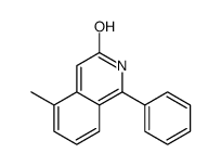 5-methyl-1-phenyl-2H-isoquinolin-3-one结构式