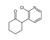 2-(2-chloropyridin-3-yl)cyclohexan-1-one Structure