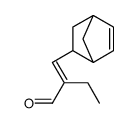 2-(bicyclo[2.2.1]hept-5-en-2-ylmethylene)butyraldehyde Structure