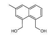 1,8-bis-hydroxymethyl-3-methyl-naphthalene Structure