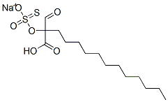 sodium C-dodecyl [2-[(thiosulphonato)oxy]ethyl]carbamate Structure