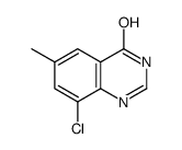 8-Chloro-6-Methylquinazolin-4(3H)-one structure