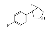 1-(4-fluorophenyl)-3-azabicyclo[3.1.0]hexane Structure