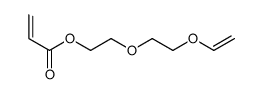 2-(2-ethenoxyethoxy)ethyl prop-2-enoate Structure