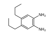 4,5-dipropylbenzene-1,2-diamine Structure