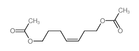 3-Heptene-1,7-diol,1,7-diacetate Structure
