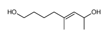5-methyl-oct-5-en-1,7-diol结构式