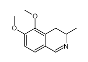 5,6-dimethoxy-3-methyl-3,4-dihydroisoquinoline Structure