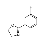 2-(3-fluorophenyl)-4,5-dihydro-1,3-oxazole Structure